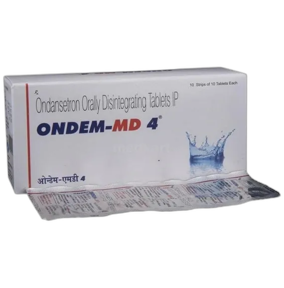 ondem md 4mg tablet 10's